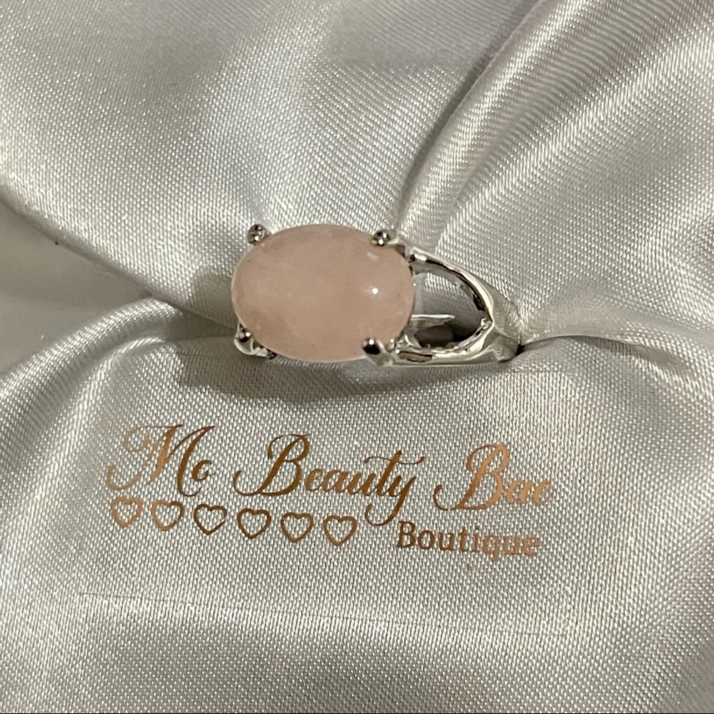 Rose Quartz Ring - Picture 2 of 5